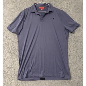 Redvanly Shirt Mens M Short Sleeve Golf Performance Purple